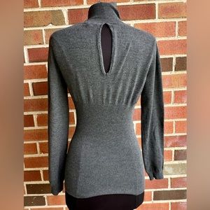 Size Lg Grey Turtleneck